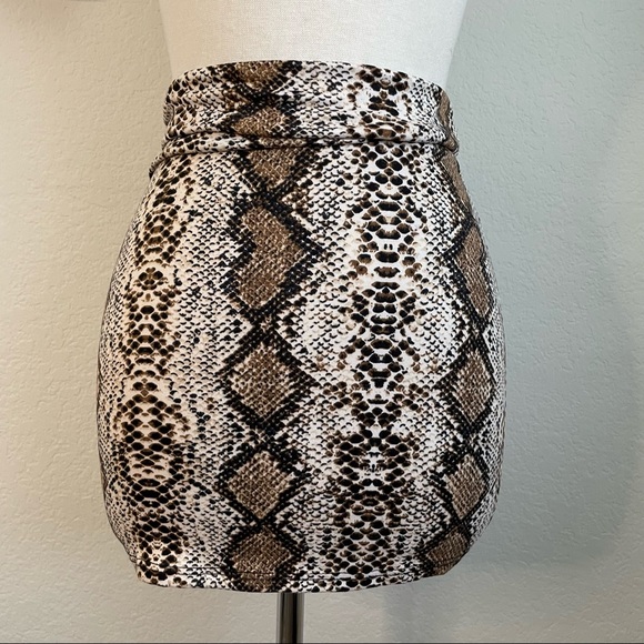 Micro Mini Animal Print Half Slip and Tank Set - Picture 12 of 16